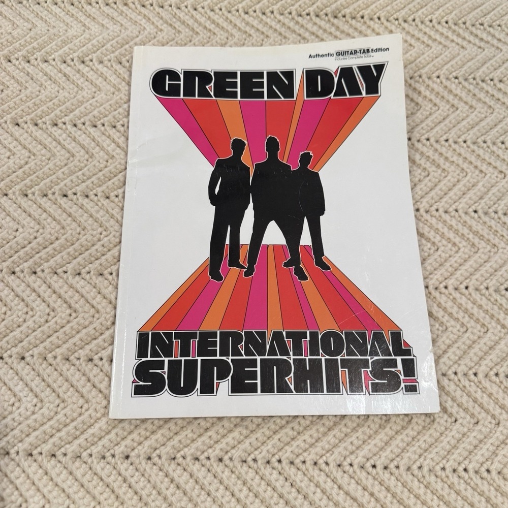 Green Day International Superhits Guitar Tab Sheet Music Book Punk HL00699942